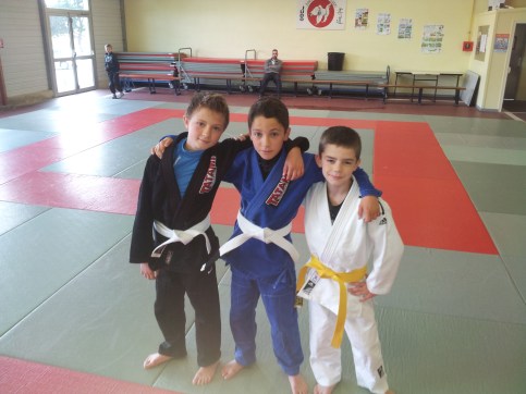 les 3 petits cochons : Dimitri, Alexis et Evan participent eux-aussi à l'Open de Nantes