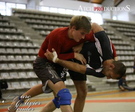 Guillaume Piquet en demie-finale contre Maximilien Courtois