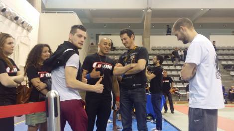 Thomas "l'étrangleur de Boston", Ahmed Korchi arbitre et président de la Fédé de grappling, le chauffeur-livreur de champions et le Grand Séb